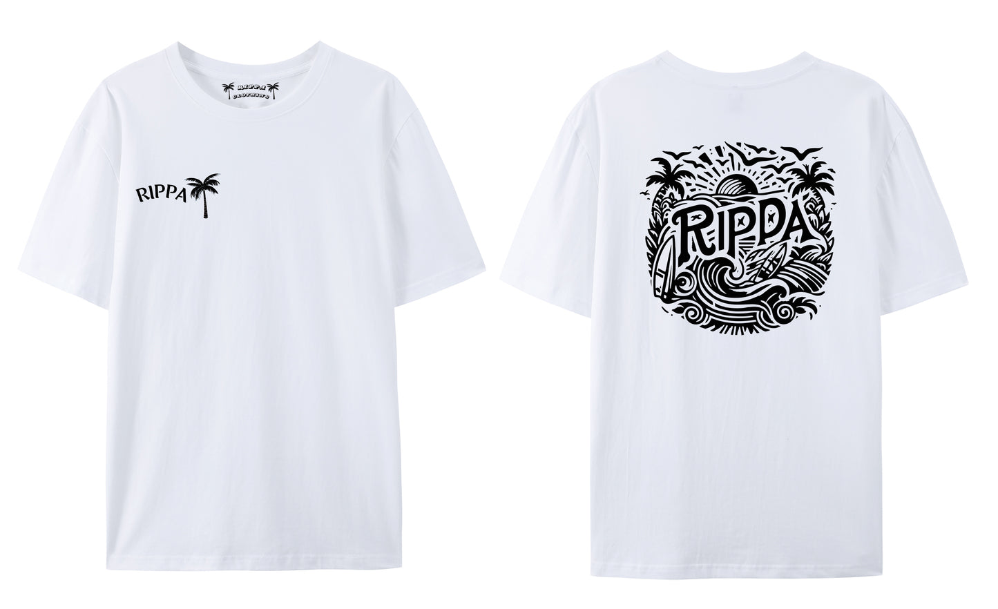 Retro wave RIPPA TEE